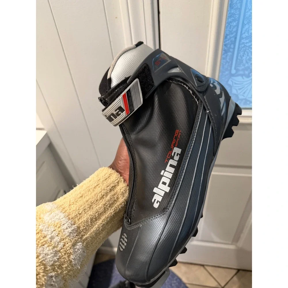 Alpina Touring Sport ST20 Cross Country Ski Boots NNN Black Grey Mens Womens